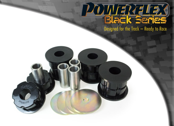 Powerflex Silentblocs de berceau arrière "Black Series" (4 pcs) Nissan S14 PFR46-212BLK N°9