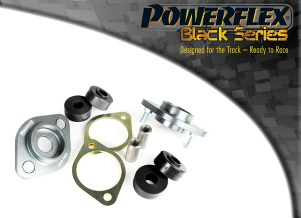 Powerflex Coupelles arrière sur silentblocs "Black Series" pour tige Ø10 mm (paire) PFR5-5630-10BLK N°30 BMW M3 E46