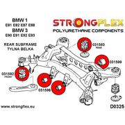 STRONGFLEX Silentbloc avant de berceau arrière E90/E92